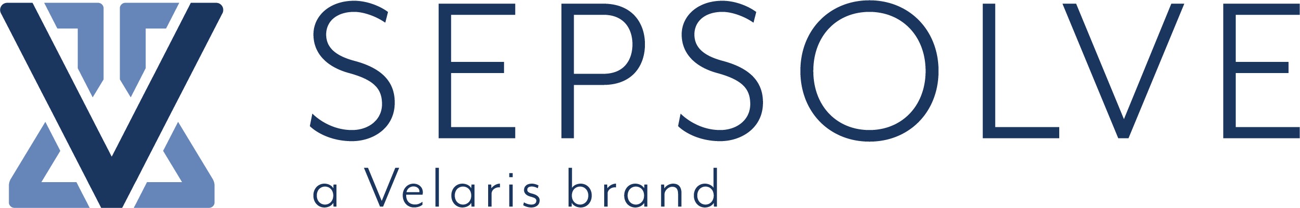 SepSolve, a Velaris brand logo
