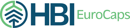 HBI Eurocaps logo - specialist softgel manufacturing partner for pharmaceutical recruitment.