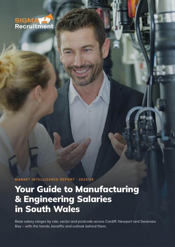 Cover of Your Guide to Manufacturing & Engineering Salaries in South Wales 2025/26