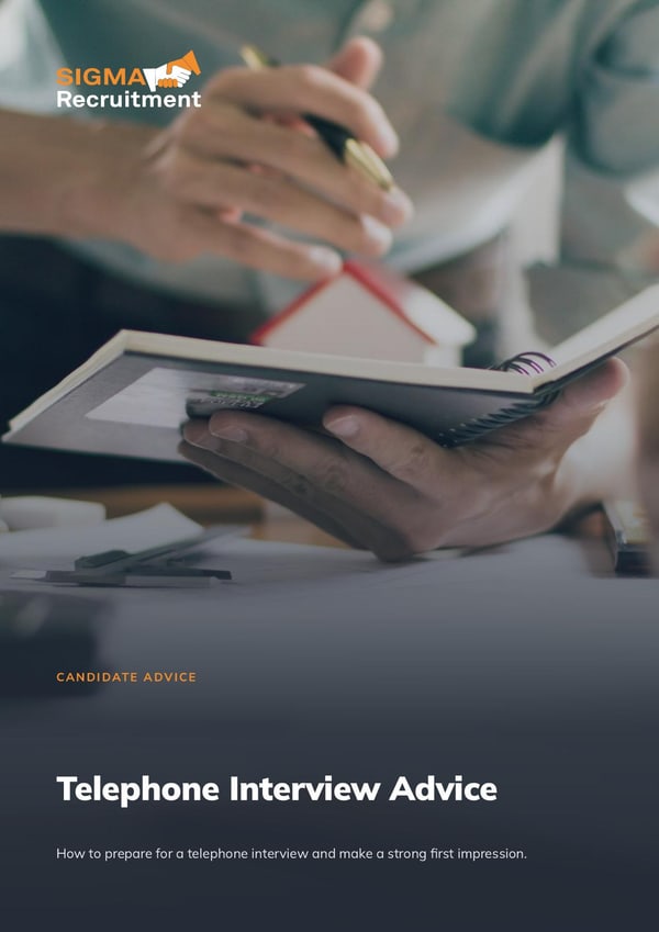 Cover of Telephone Interview Advice
